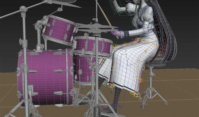 他们拉来女仆装乐队做动捕把三渲二少女动画做到了极致(27)